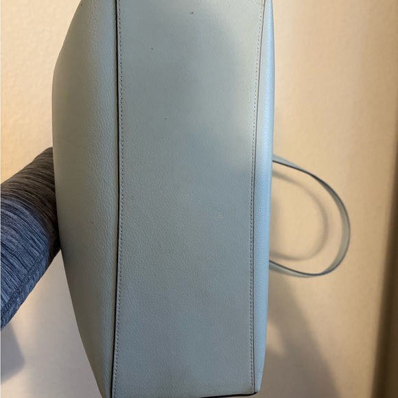 Coach Gray Leather Tote Bag - Picture 4 of 4